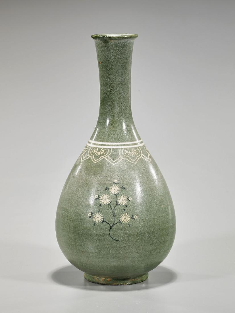 Korean Celadon Glazed Vase (1 of 1)
