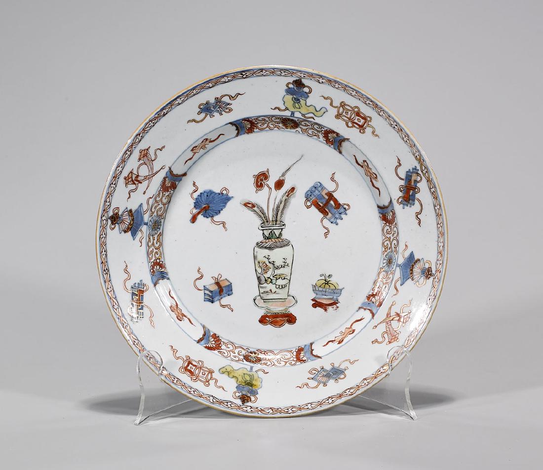 Chinese Antique Export Porcelain Plate (1 of 2)