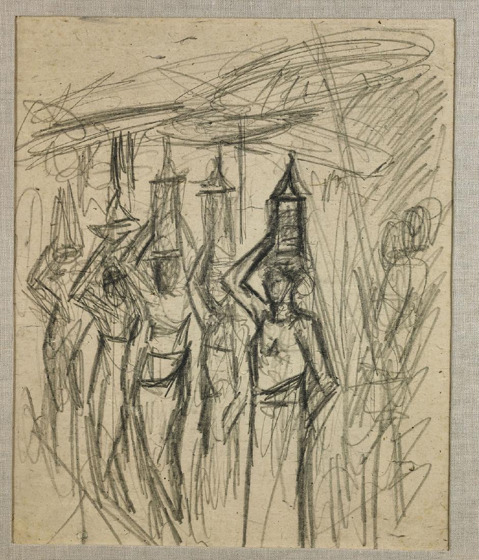 Group of Five Drawings By Maurice Sterne (1 of 5)