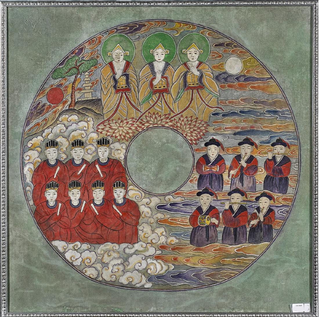 Korean Painting on Silk (1 of 1)