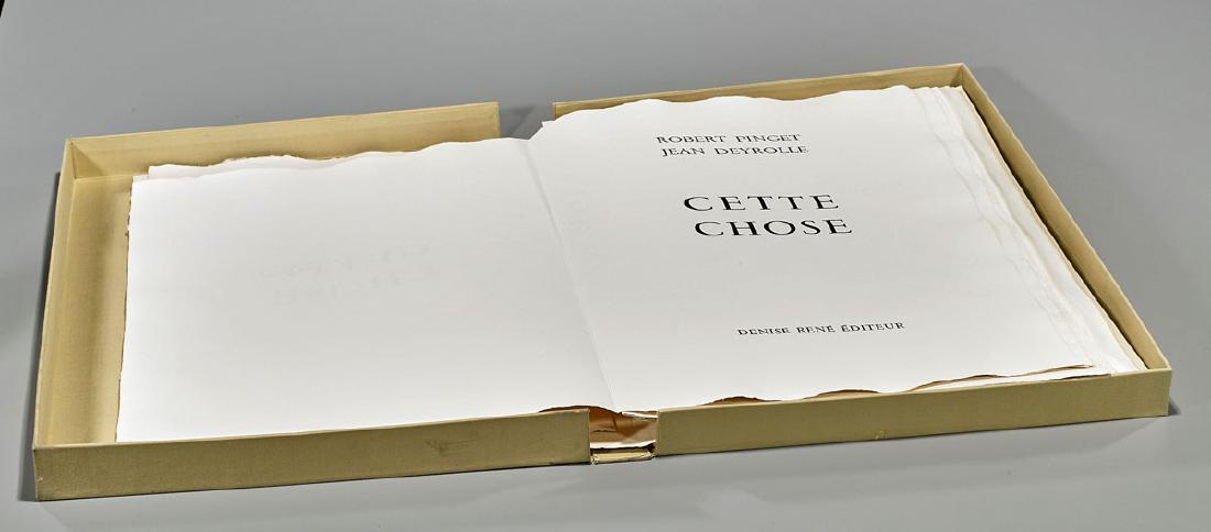 Portfolio & Engravings By Robert Pinget & Jean Deyrolle (1 of 3)