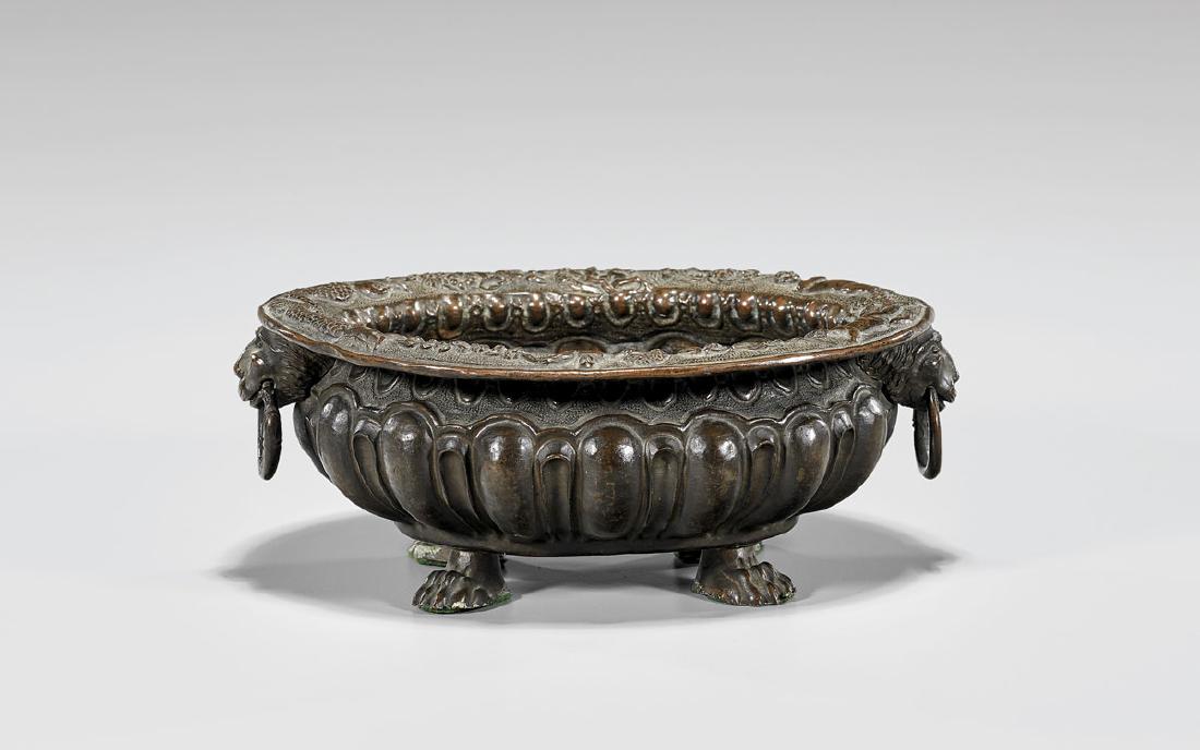 17TH CENTURY ITALIAN COPPER BASIN (1 of 2)