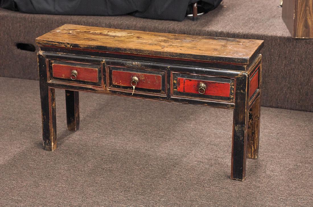 Antique Chinese Low Bench (1 of 1)