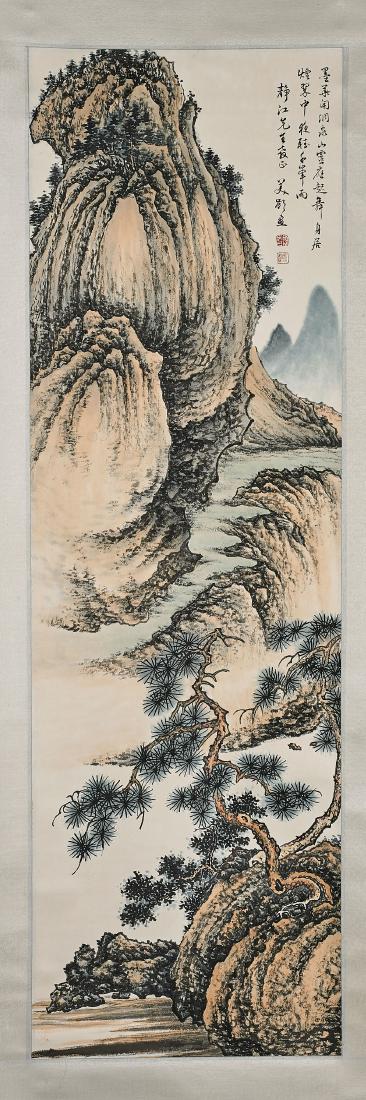 Two Chinese Scrolls: After Song Meiling & Chen Shaomei (1 of 4)