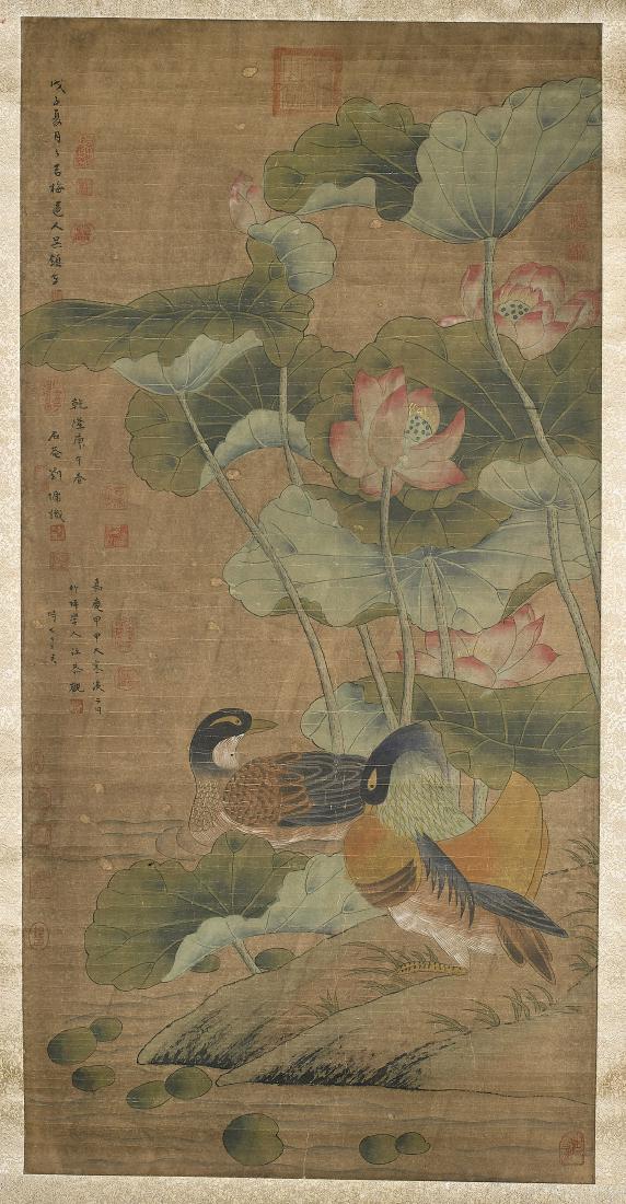 Two Chinese Scrolls: After Fan Kuan & Wu Zhen (1 of 4)
