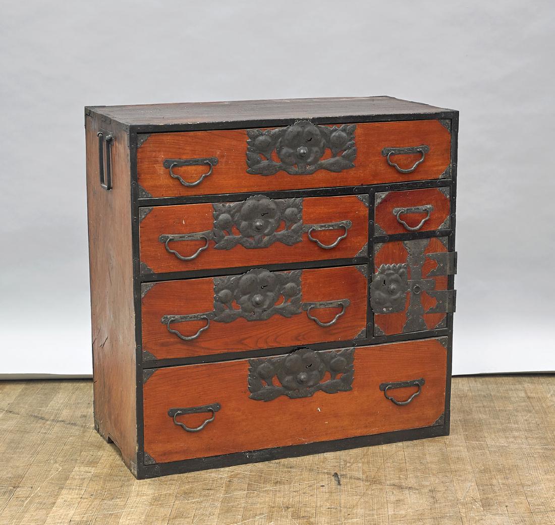 Antique Japanese Tansu Chest (1 of 1)