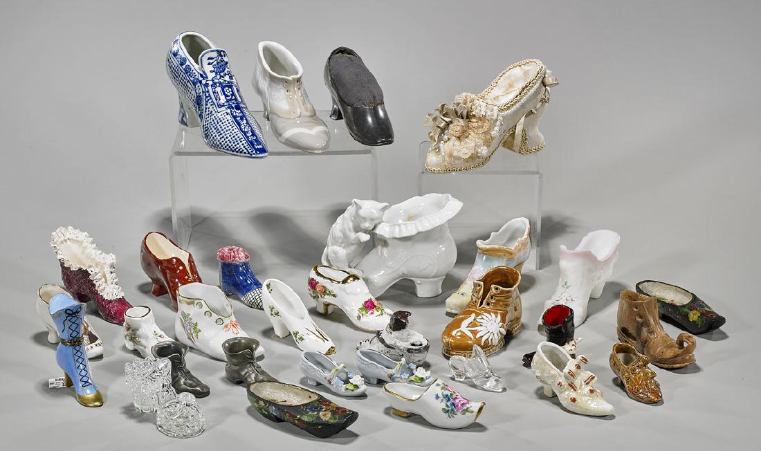 Collection of Thirty-One Miniature Shoes (1 of 1)
