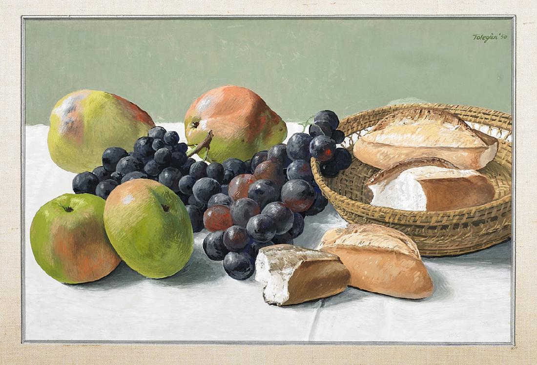 Oil on Board By Manuel Tolegian (1 of 2)