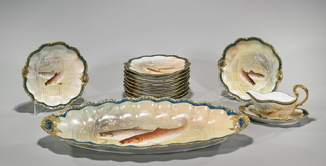 Limoges Coronet Porcelain Set (1 of 3)