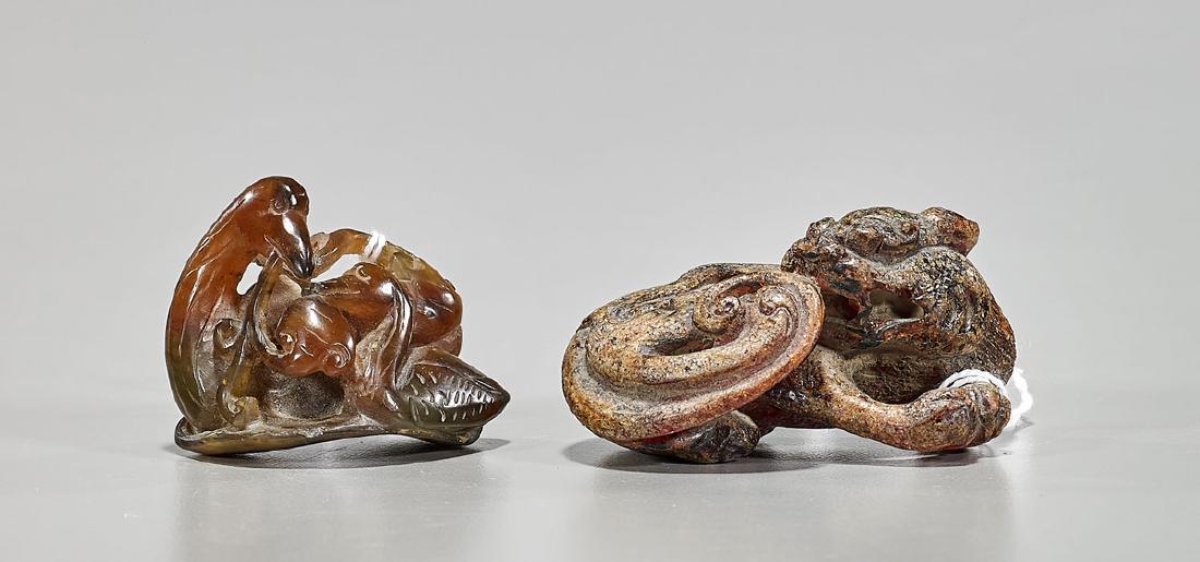 Two Chinese Carved Toggles (1 of 1)