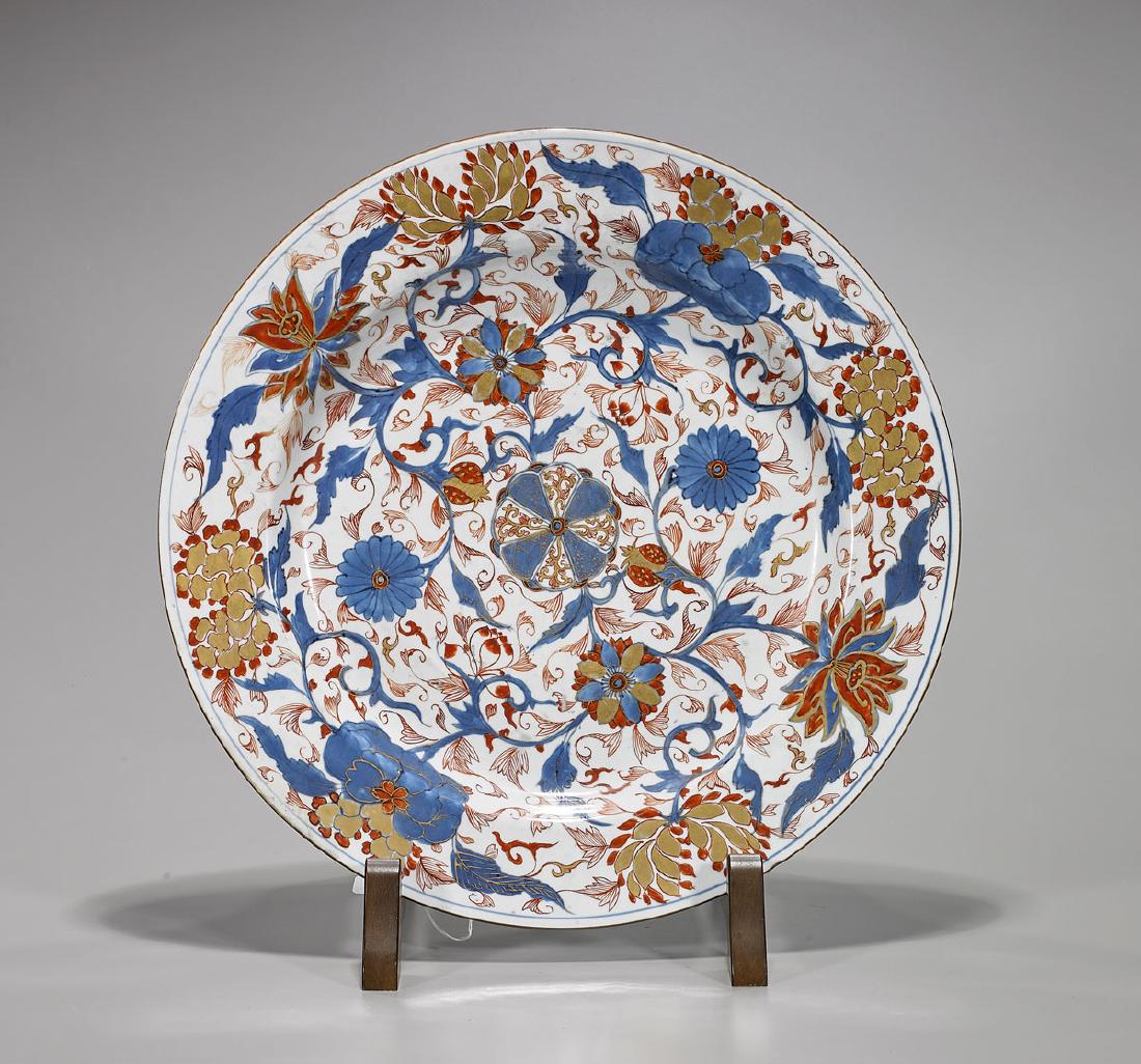 Antique Japanese Imari Porcelain Charger (1 of 1)