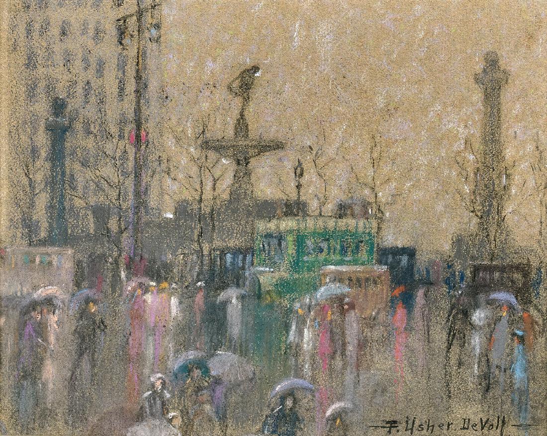 PASTEL BY FREDERICK USHER DEVOLL (1 of 2)