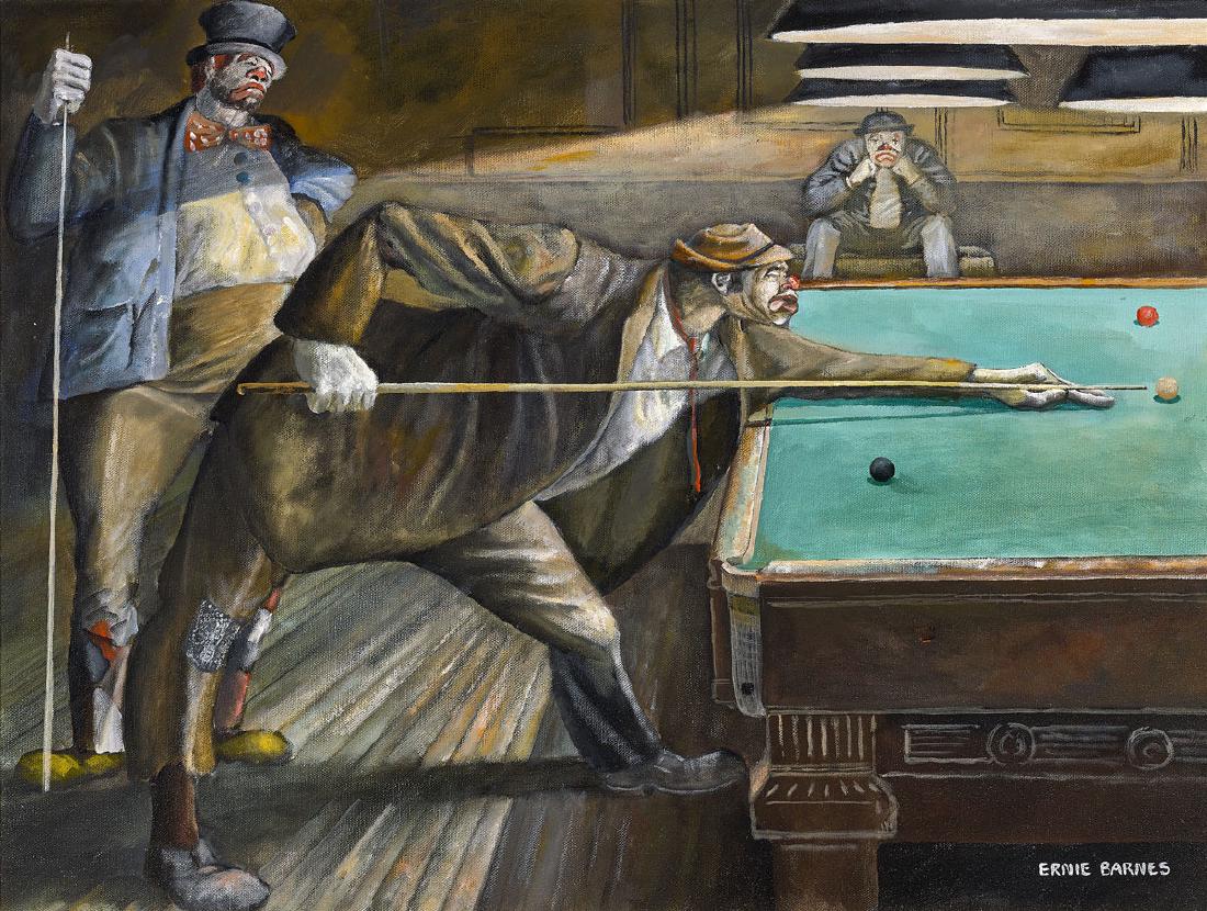 OIL PAINTING BY ERNIE BARNES (1 of 2)