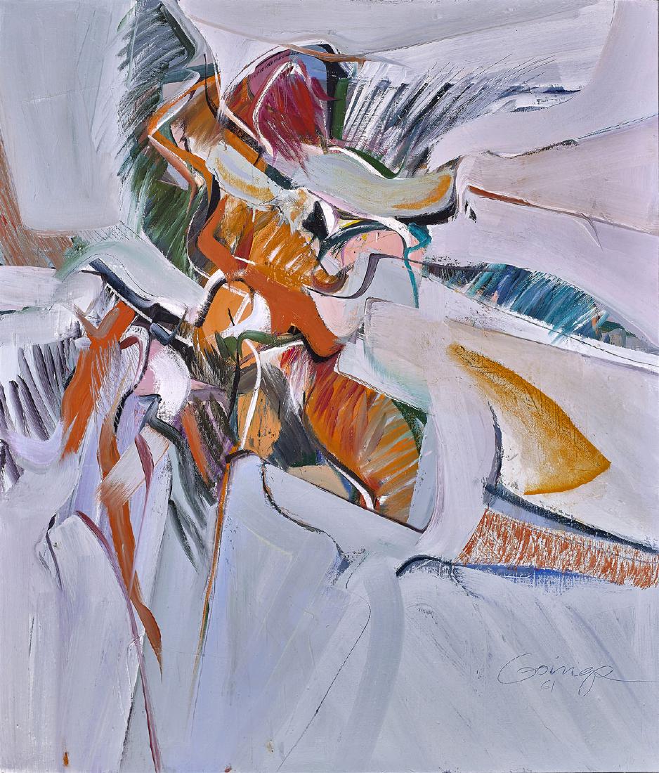 PAINTING BY RALPH GOINGS: Rush of Wings (1 of 3)