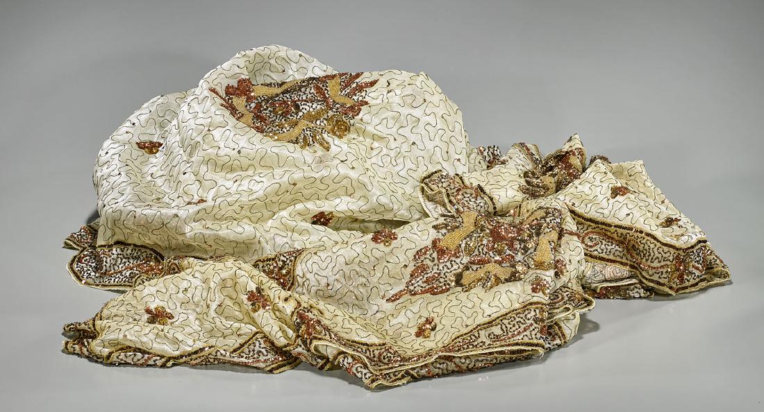 Group of Eight Embroidered & Beaded Textiles (1 of 1)