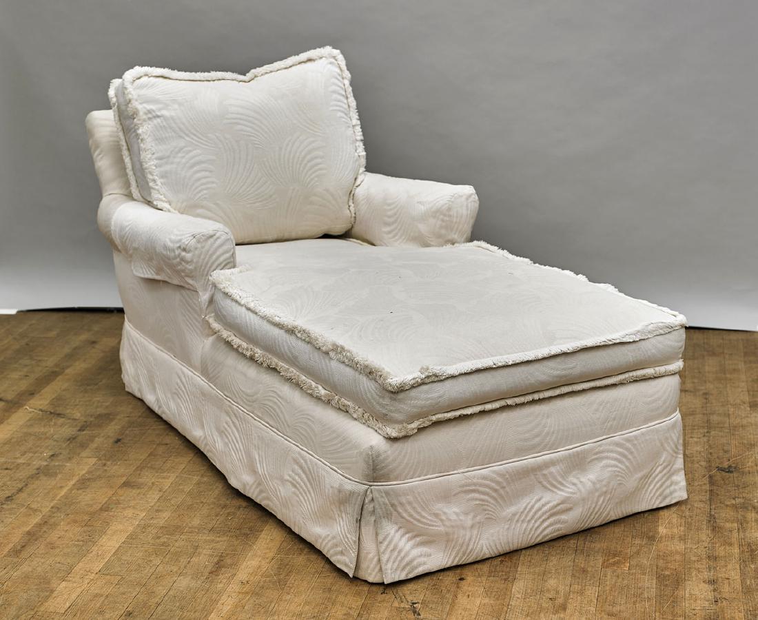 Pair Upholstered Lounge Chairs (1 of 2)