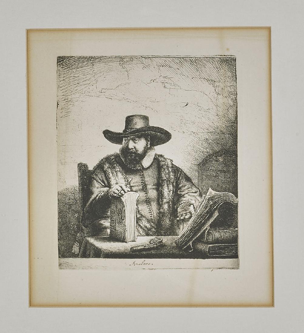 Three Old & Antique Etchings & Engravings (1 of 3)