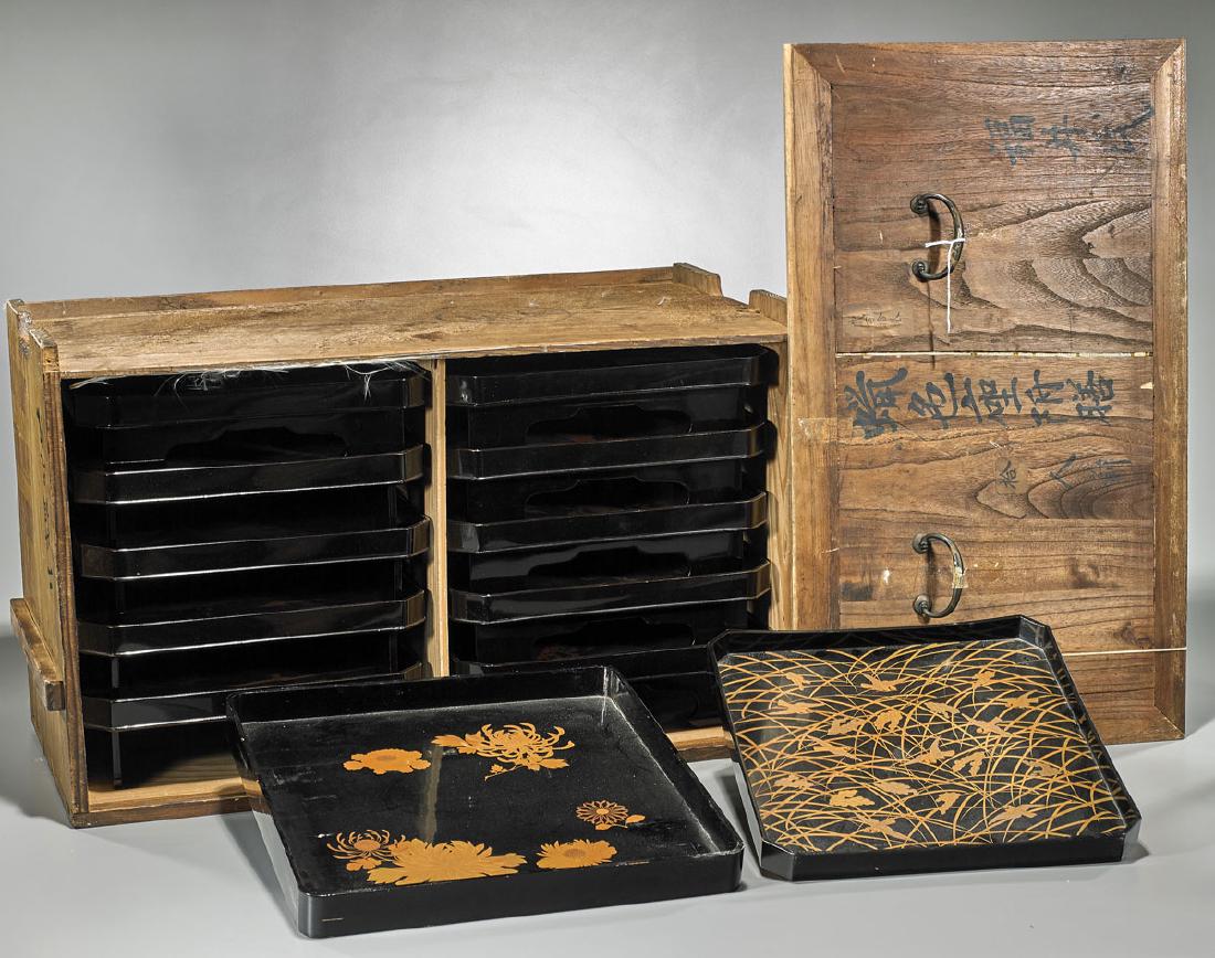 Group of Japanese Lacquerware (1 of 2)