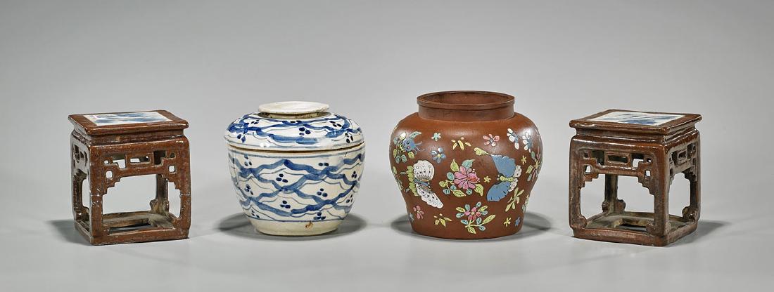 Group of Four Chinese Ceramics (1 of 1)