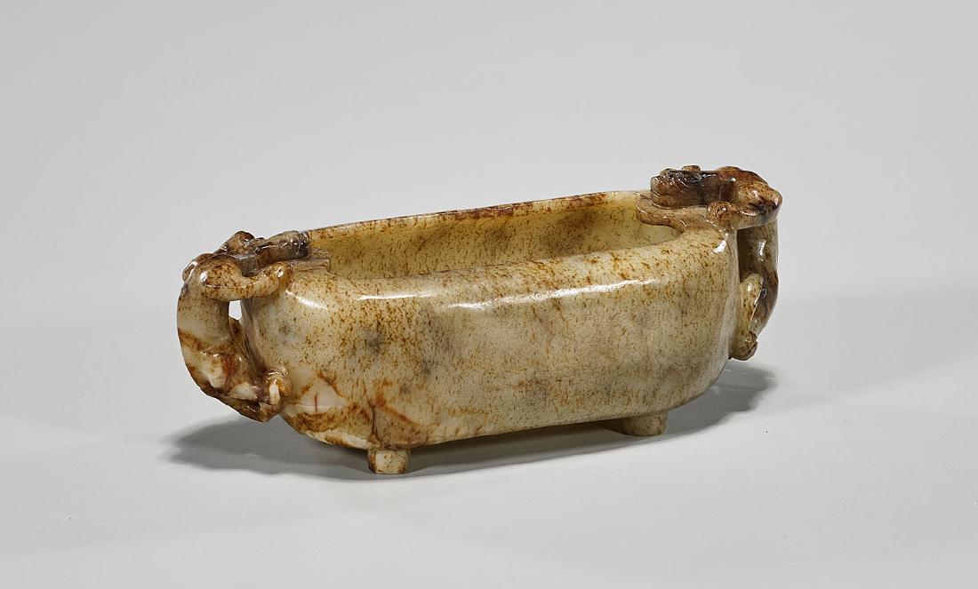 Chinese Ming-Style Jade Or Hardstone Coupe (1 of 1)