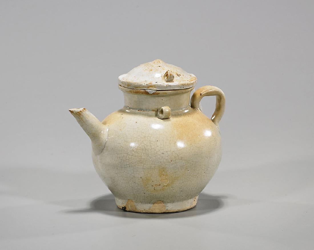 Chinese Song Dynasty Glazed Pottery Ewer (1 of 1)
