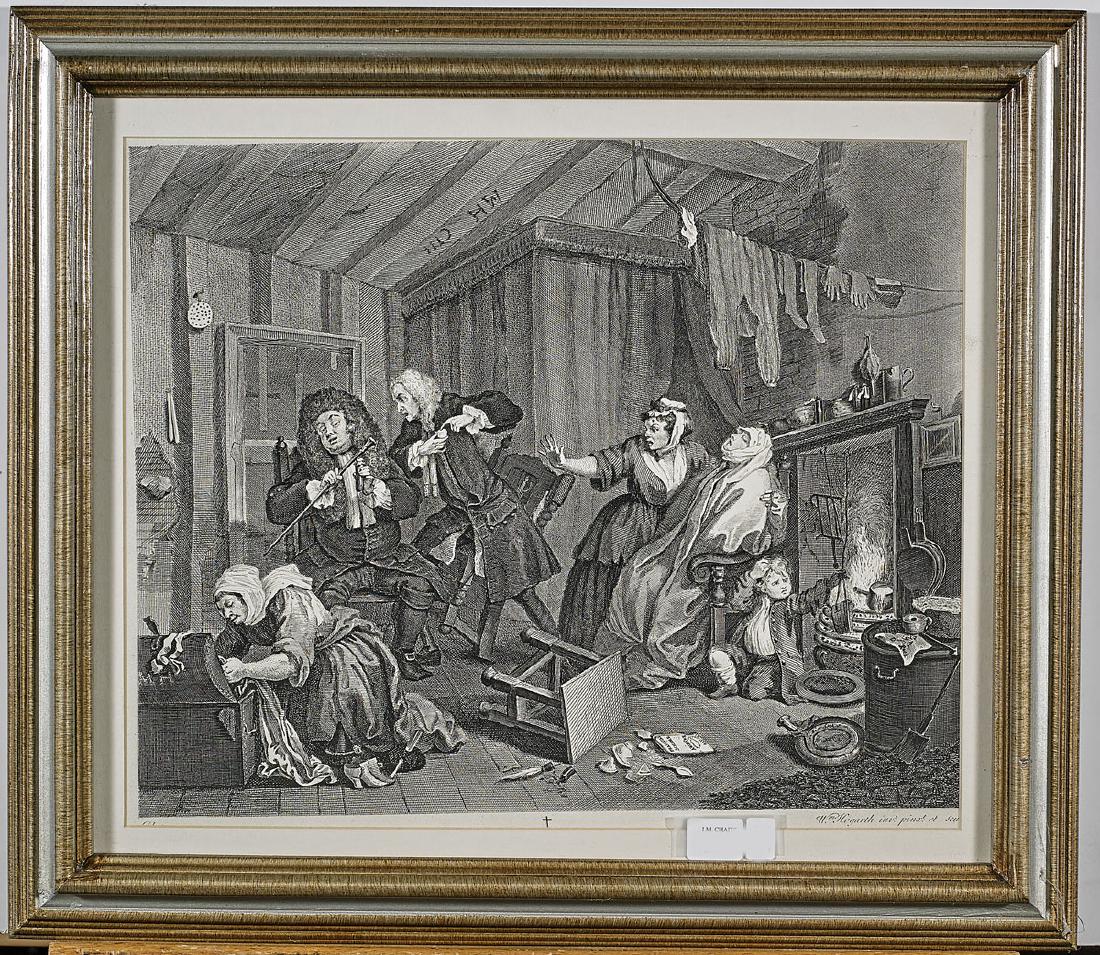 Set of Three Engravings By William Hogarth (1 of 3)