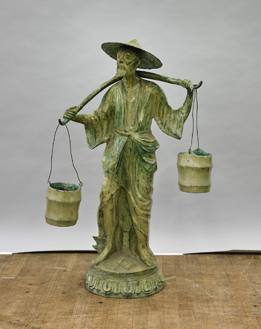 Tall Bronze Figural Sculpture (1 of 1)