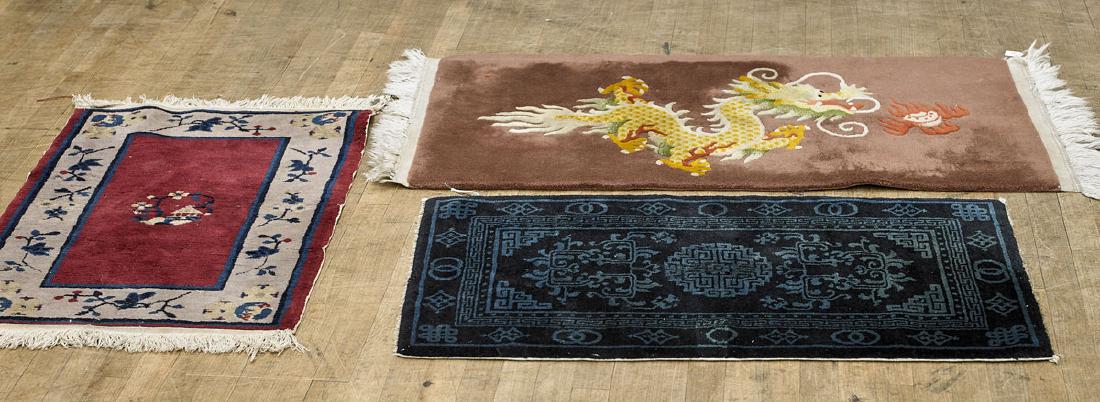 Three Old Chinese Rugs (1 of 1)
