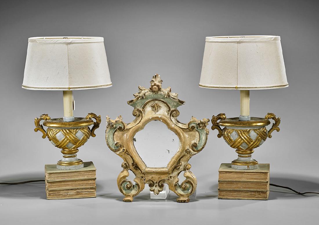 Three Various Pieces: Mirror & Lamp (1 of 2)