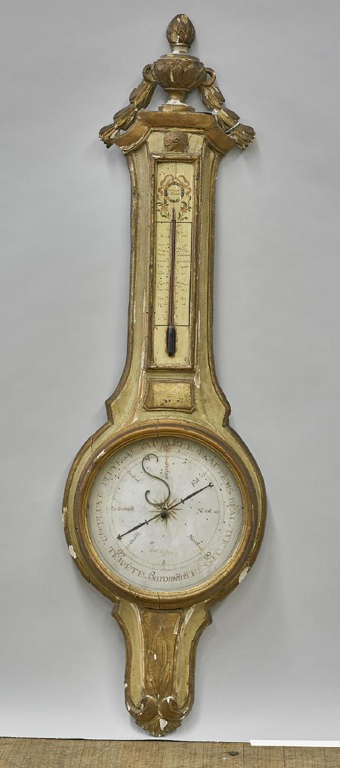 Antique French Gilt & Polychrome Wood (1 of 1)