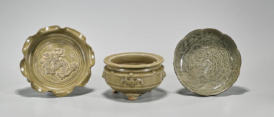 Three Chinese Song-Style Ceramics (1 of 2)