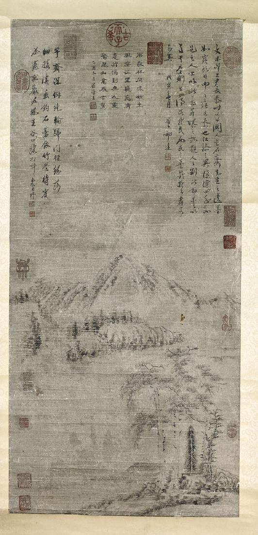 Three Chinese Landscape Scrolls (1 of 5)