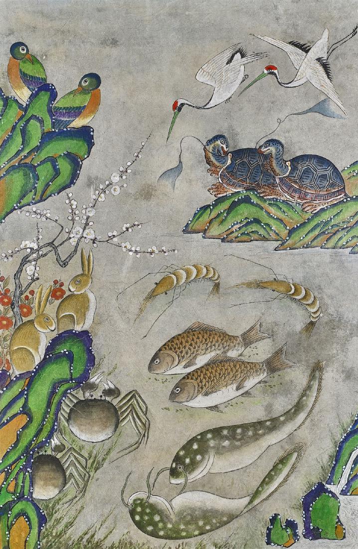 KOREAN 'MINHWA' PAINTING: Fauna (1 of 1)