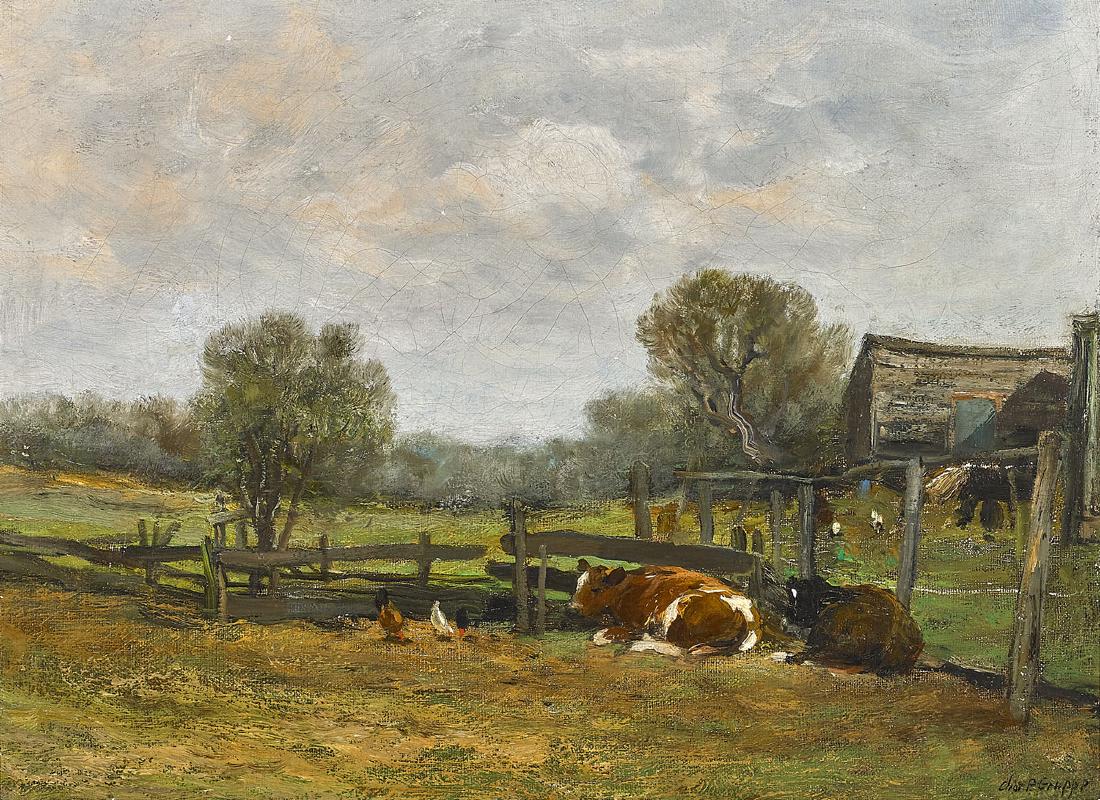 OIL PAINTING BY CHARLES PAUL GRUPPE (1 of 4)