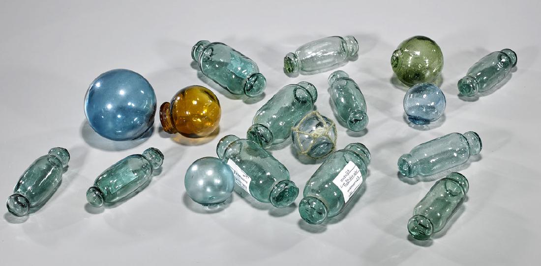 Collection of Japanese Glass Fishing Floats (1 of 1)