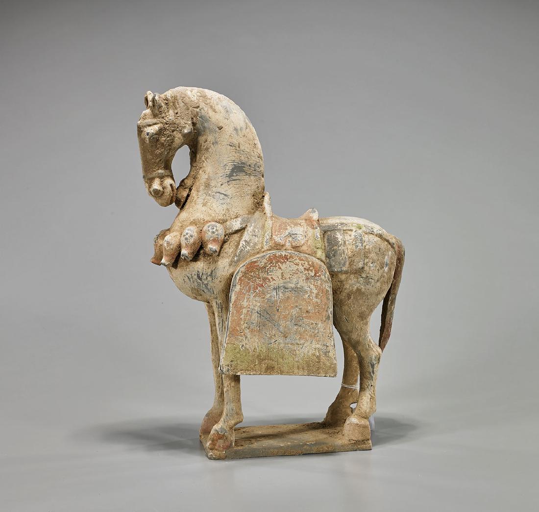 Chinese Early-Style Painted Pottery Horse (1 of 1)