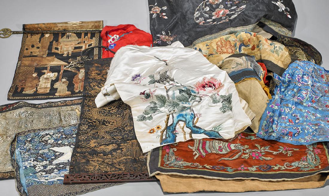 Collection of Chinese Embroidered Textiles (1 of 1)