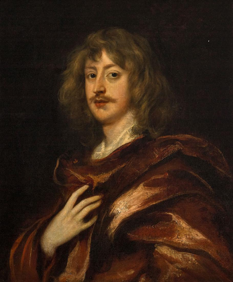 OIL PORTRAIT AFTER ANTHONY VAN DYCK (1 of 4)