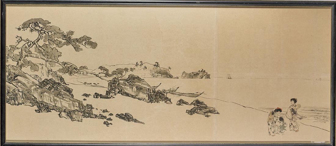 Three Chinese & Japanese Paintings (1 of 5)