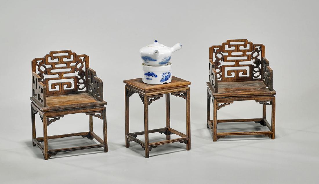 Four Miniature Chinese Pieces (1 of 1)