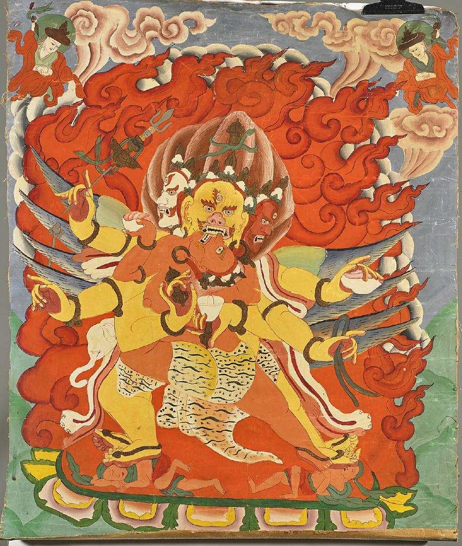 Two Tibeto-Chinese Thangkas (1 of 2)