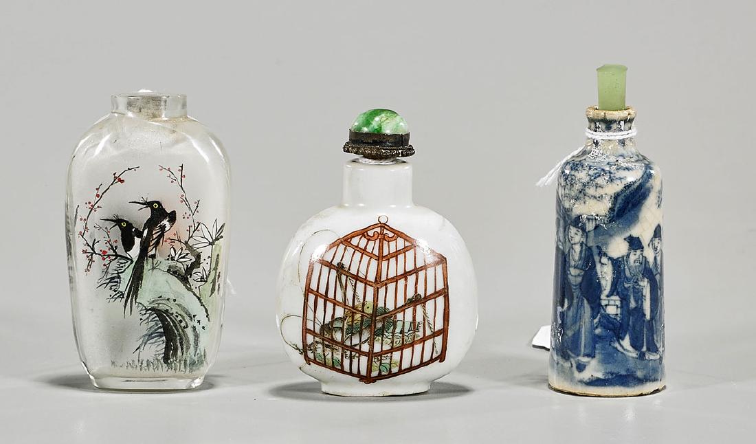 Three Chinese Snuff Bottles (1 of 3)