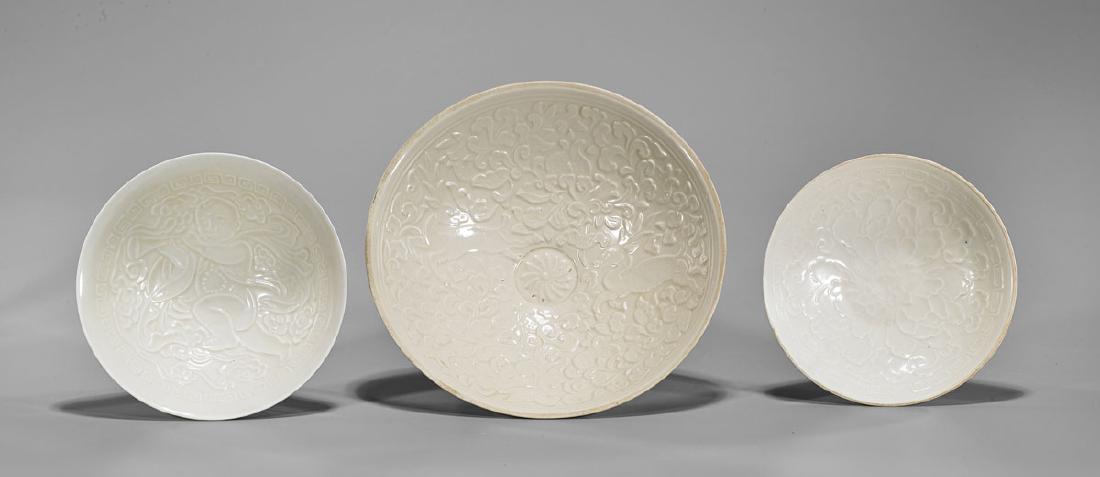 Three Chinese Song-Style Ceramic Bowls (1 of 2)