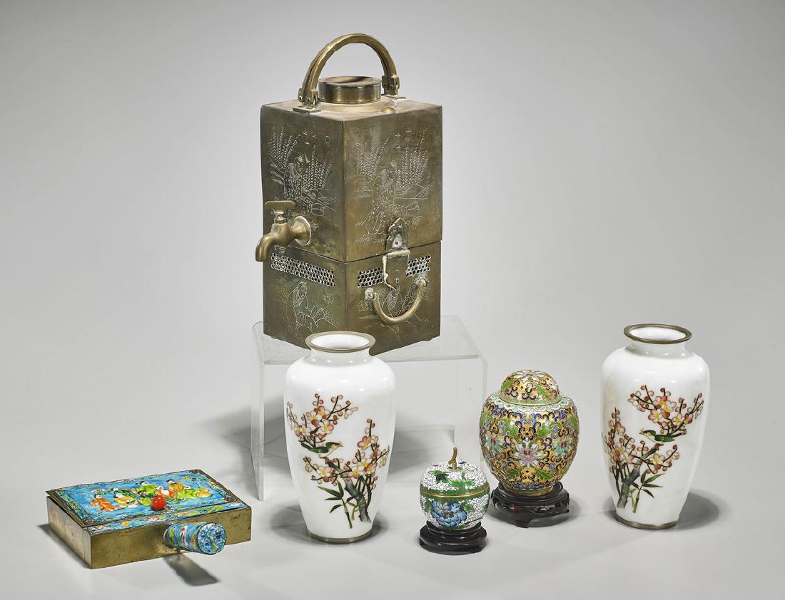 Group of Six Various Chinese & Japanese Pieces (1 of 1)