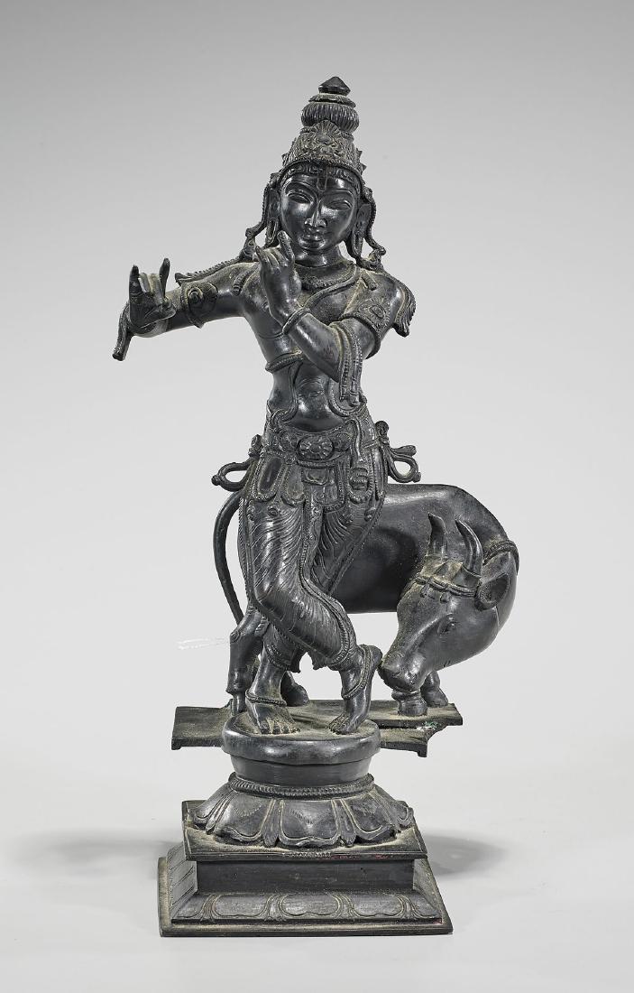 Indian Bronze Figure of a Deity (1 of 1)