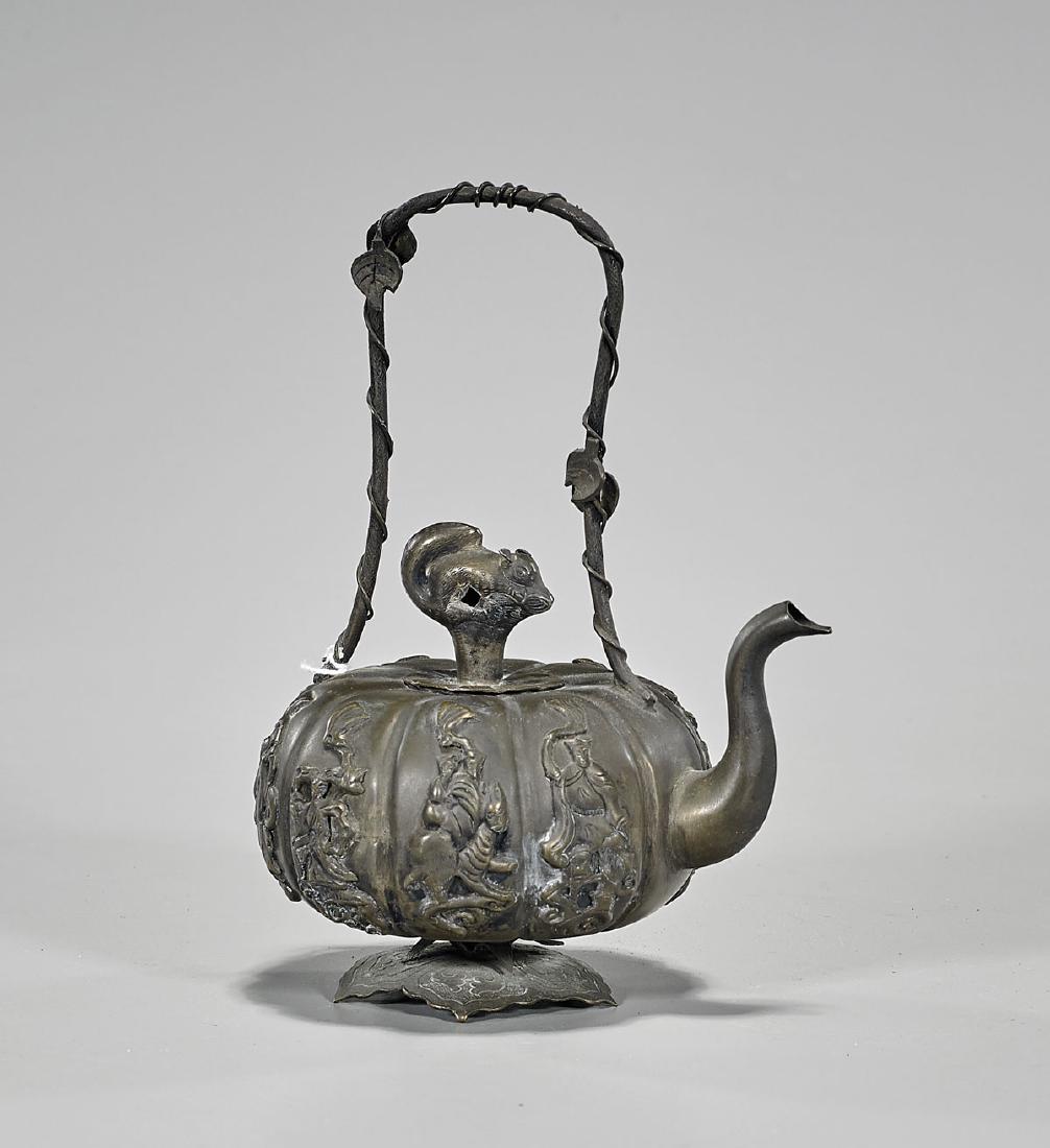 Antique Chinese Silver Teapot (1 of 1)