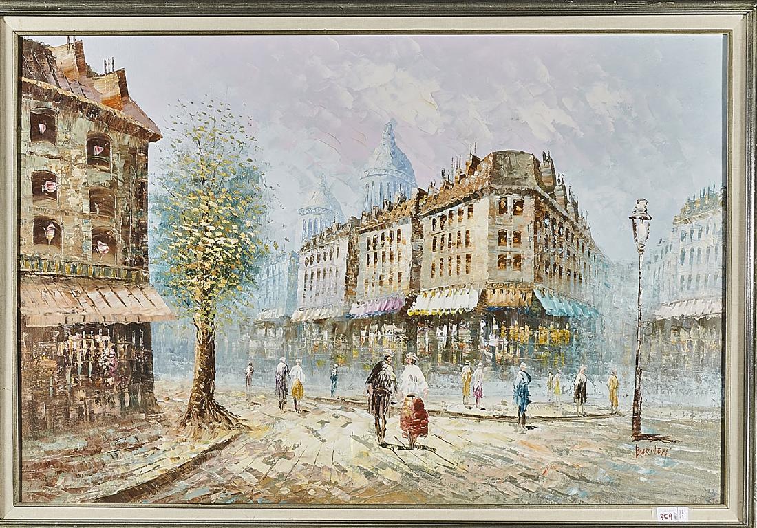 Group of Three Various Paintings (1 of 6)