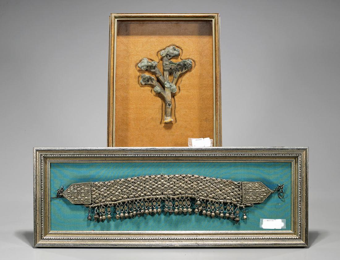 Two Framed Pieces: Belt & Tree (1 of 1)