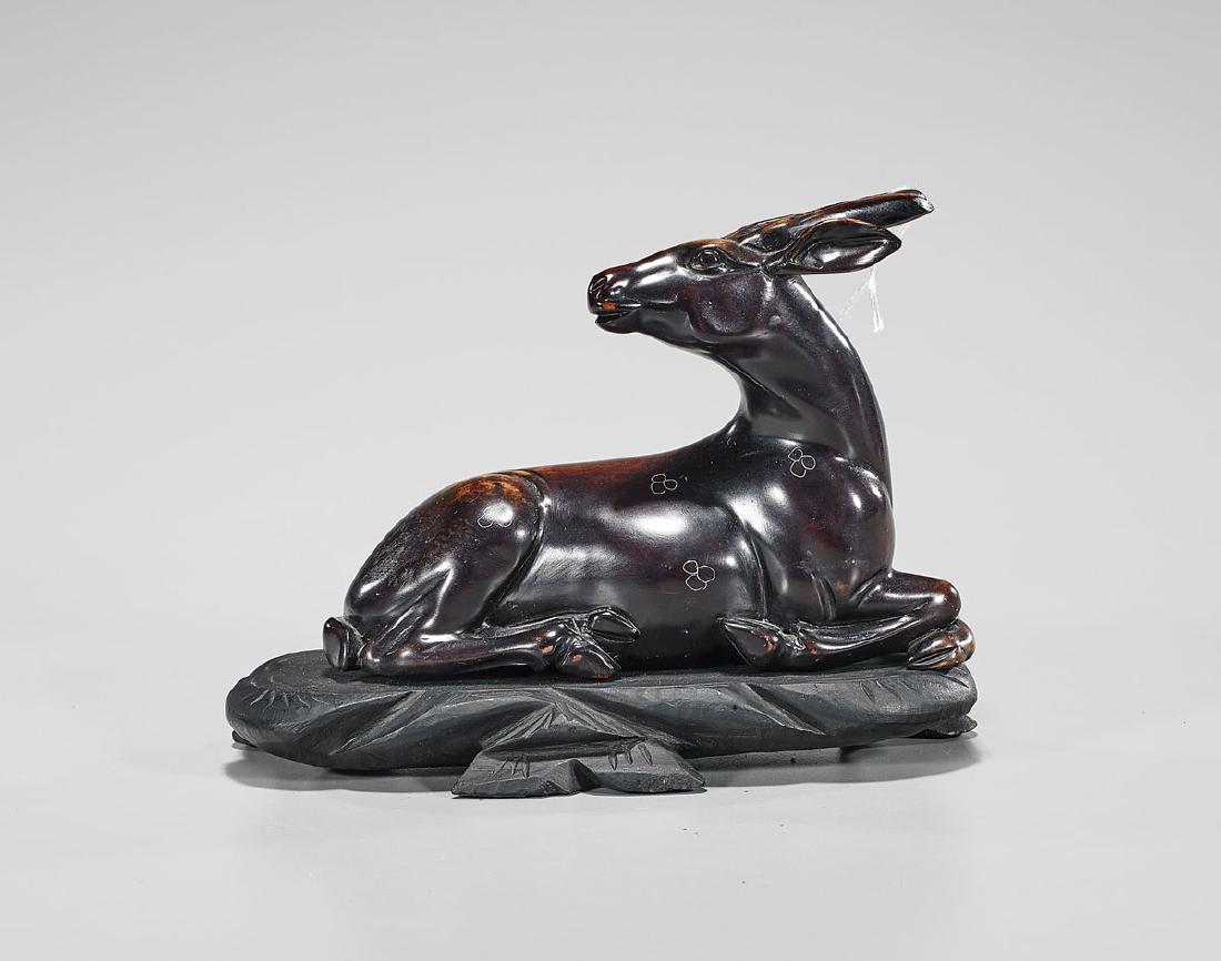 Chinese Carved Stone Deer (1 of 1)