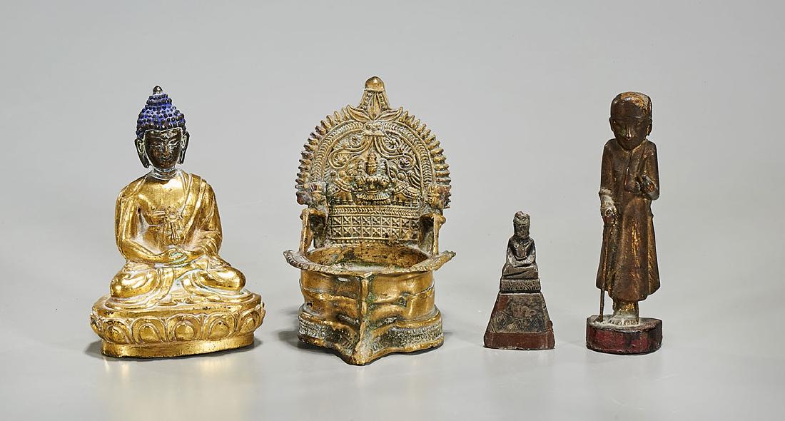 Group of Four Various South and Southeast Asian Pieces (1 of 1)